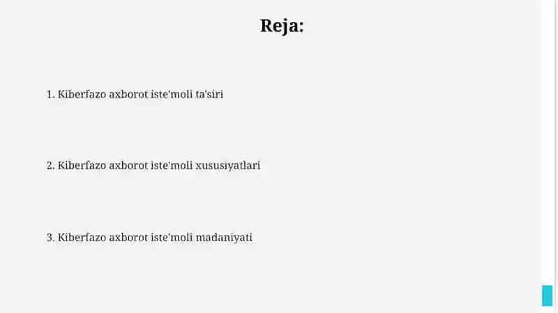 Kiberfazo axborot iste'moli madaniyati 2