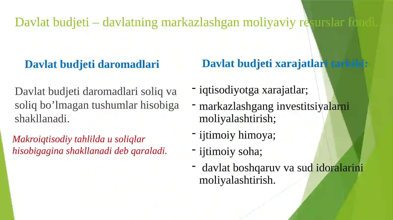 Davlat budjeti 2