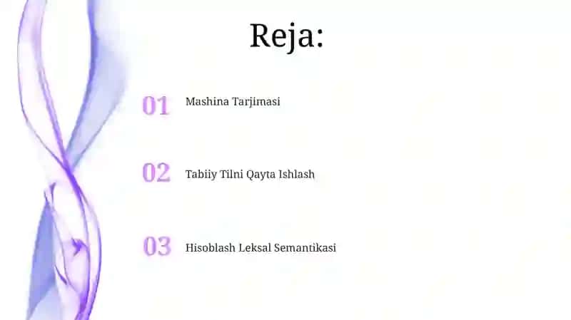 Kompyuter lingvistikasi yo'nalishlari 2