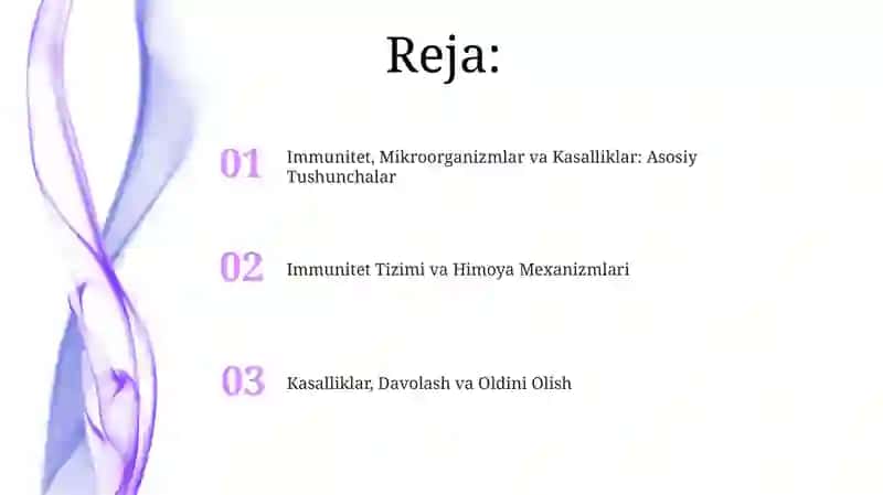 Immunitet va uning turlari 2