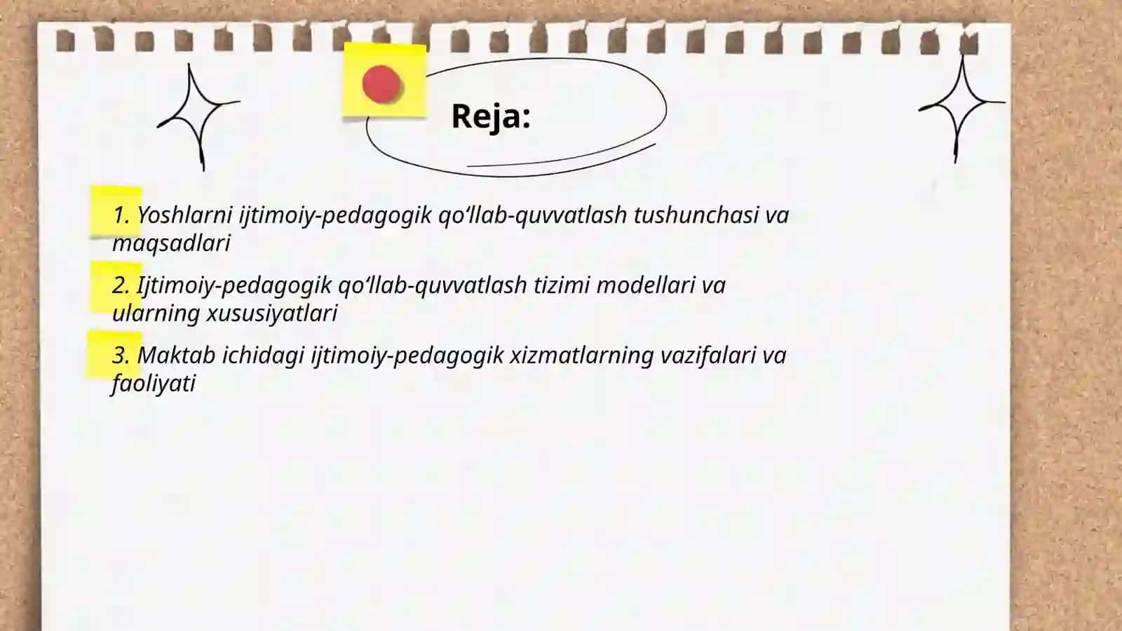 Yooshlarni ijtimoiy-pedagogik qoʻllab quvvatlash tizimi 2