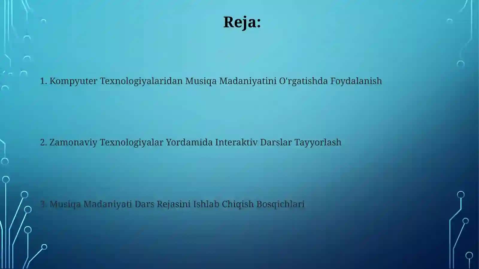 Musiqa madaniyati darsiga ishlanma yaratishda musiqa kompyuter-texnologiyalaridan foydalanish 2