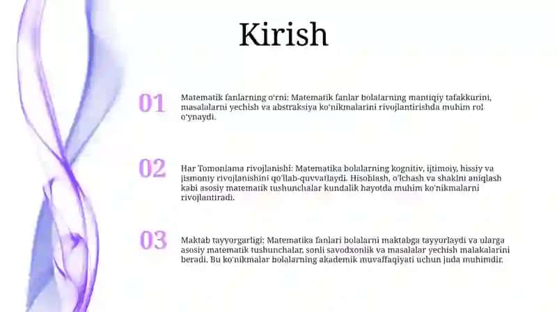 Maktabgacha Yoshdagi Bolalarni Har Tomonlama Rivojlantirishda Va Ularni Maktabga Tayyorlashda Matematik Bilimlarning RoʻLi 2