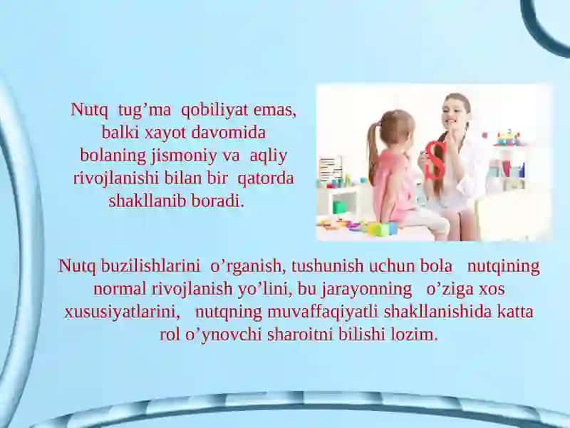 Maktabgacha ta’lim bolalarini nutqini o’stirish 2