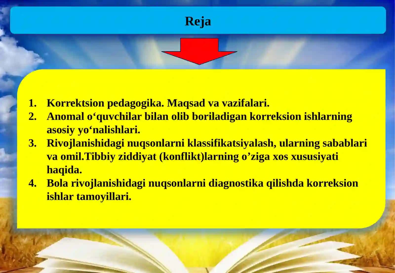 KORRЕKSION PЕDAGOGIKANING PRЕDMЕT, MAQSAD VA VAZIFALARI.ANOMAL BOLALAR BILAN OLIB BORILADIGAN KORRЕKSION- PЕDAGOGIK ISHLAR 2