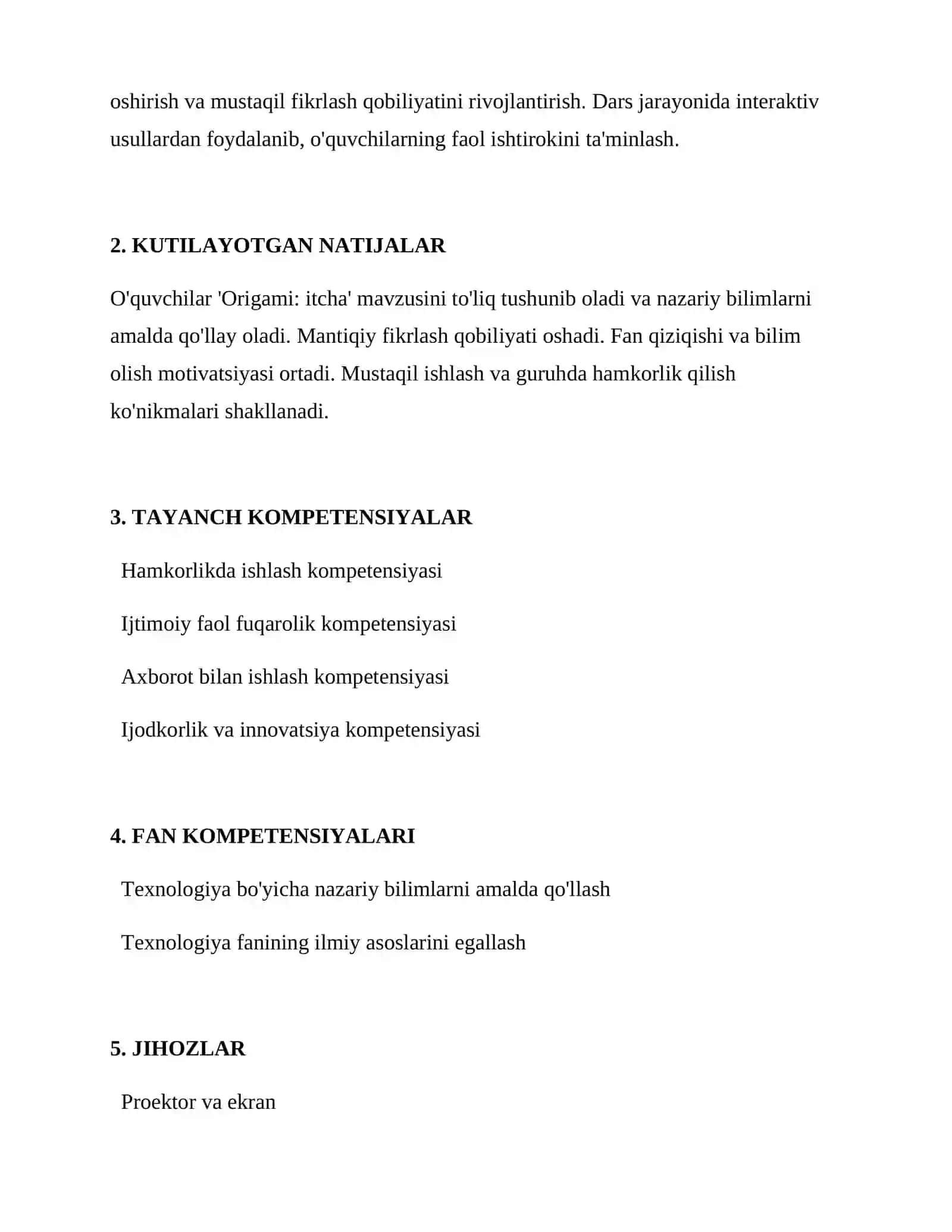 Origami: itcha 2