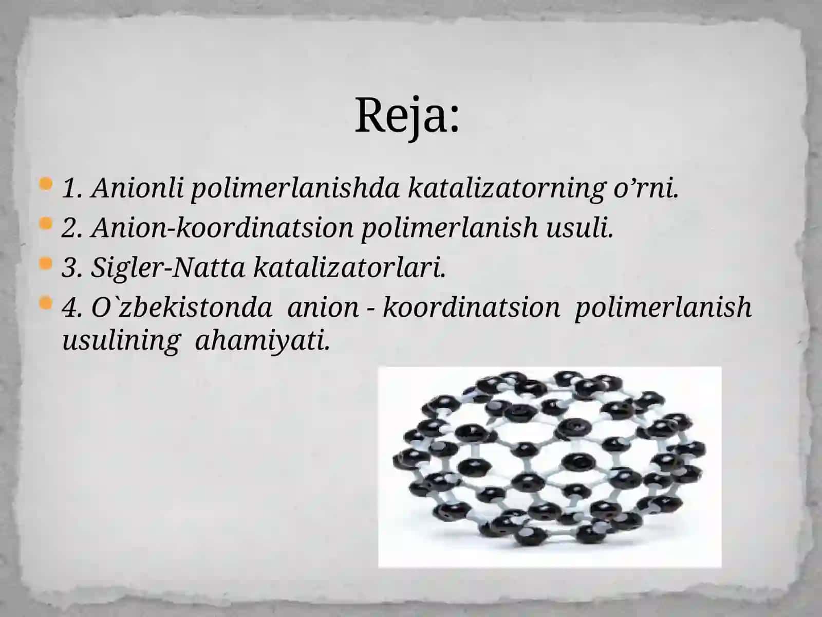 Anionli polimerlanish 2