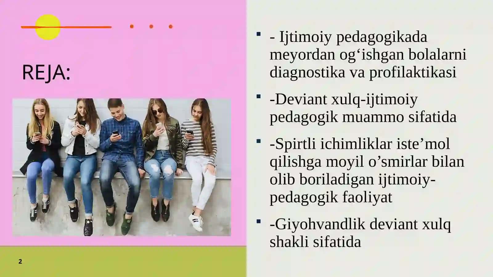 Deviant xulq-ijtimoiy pedagogik muammosi sifatida 2