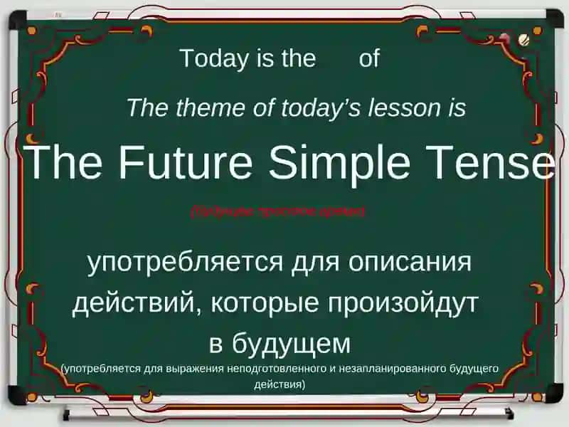 The Future Simple Tense 2