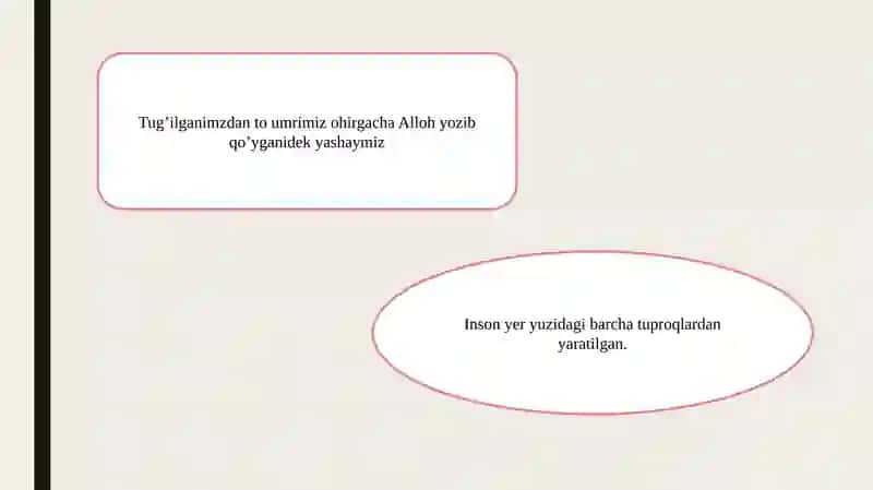Insonning erkin rivojlanishi 2