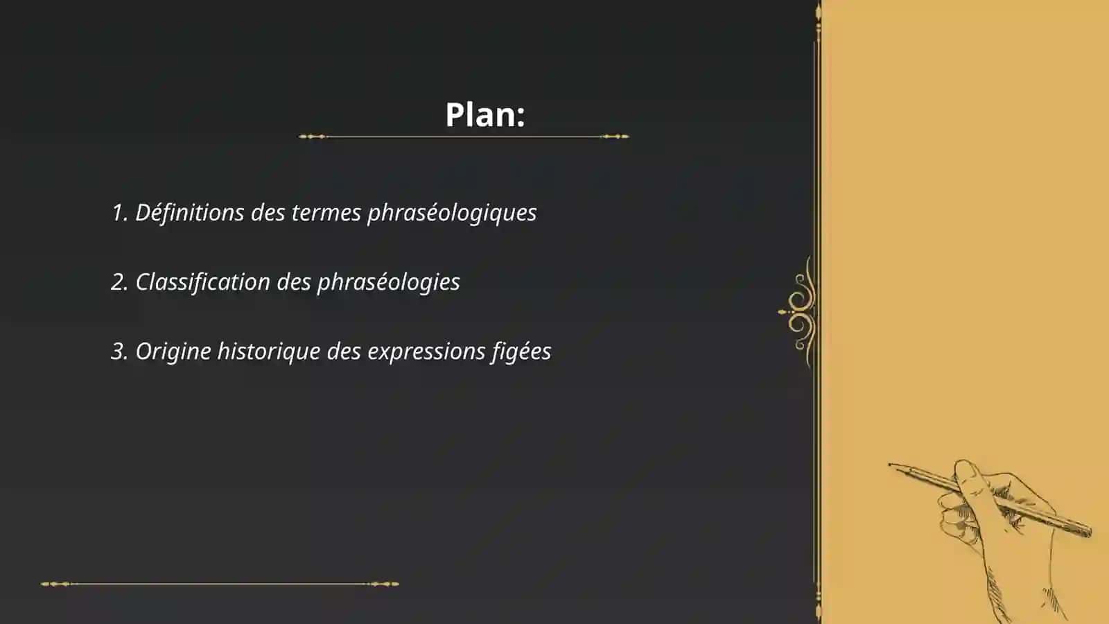 Analyse des termes phraséologique 2