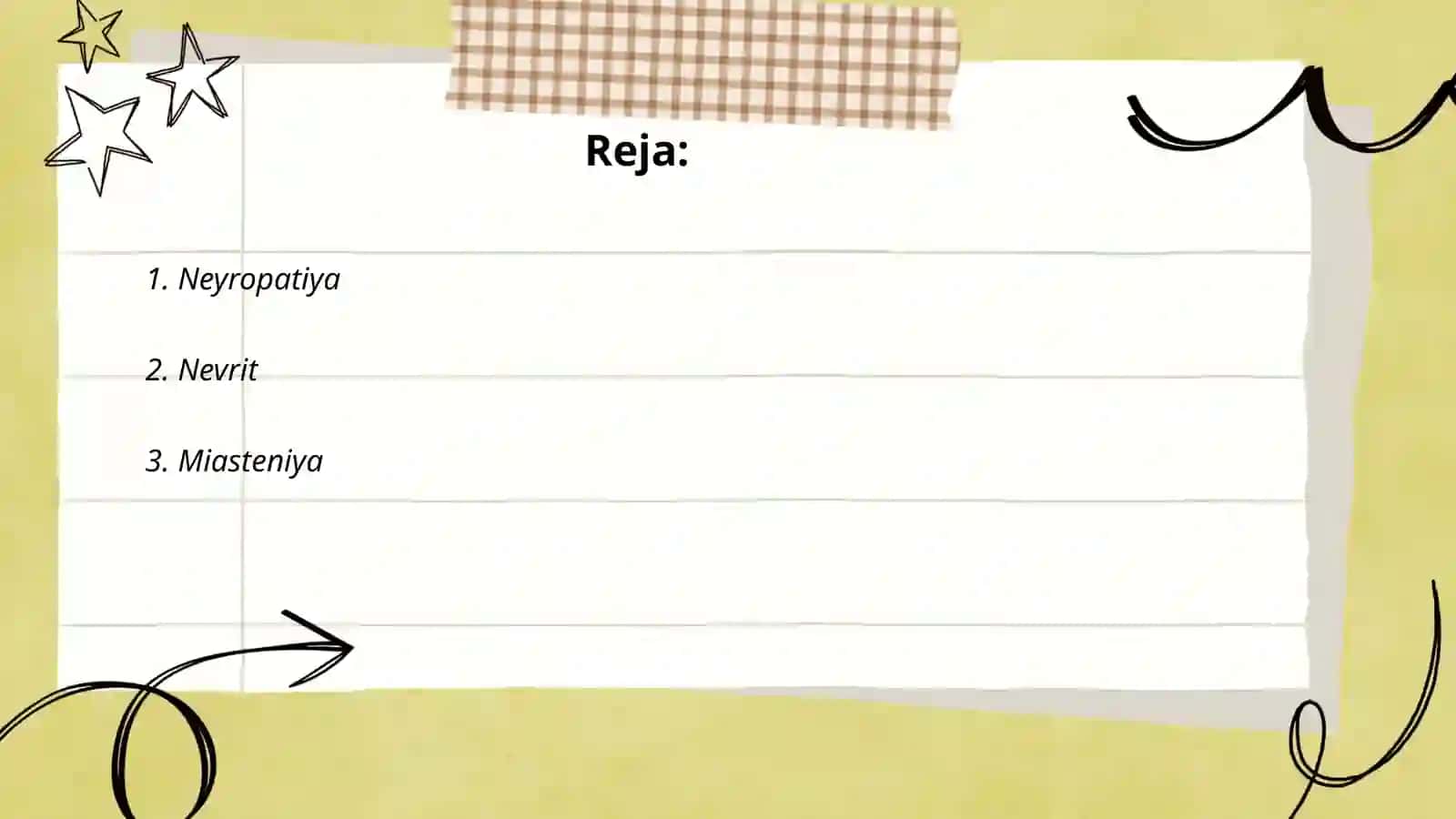 Preferik nerv sistemasi kasalliklari 2