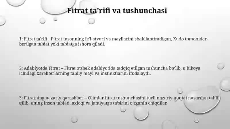 Fitratning" Adabiy Va Nazariy" Qarashlari 2