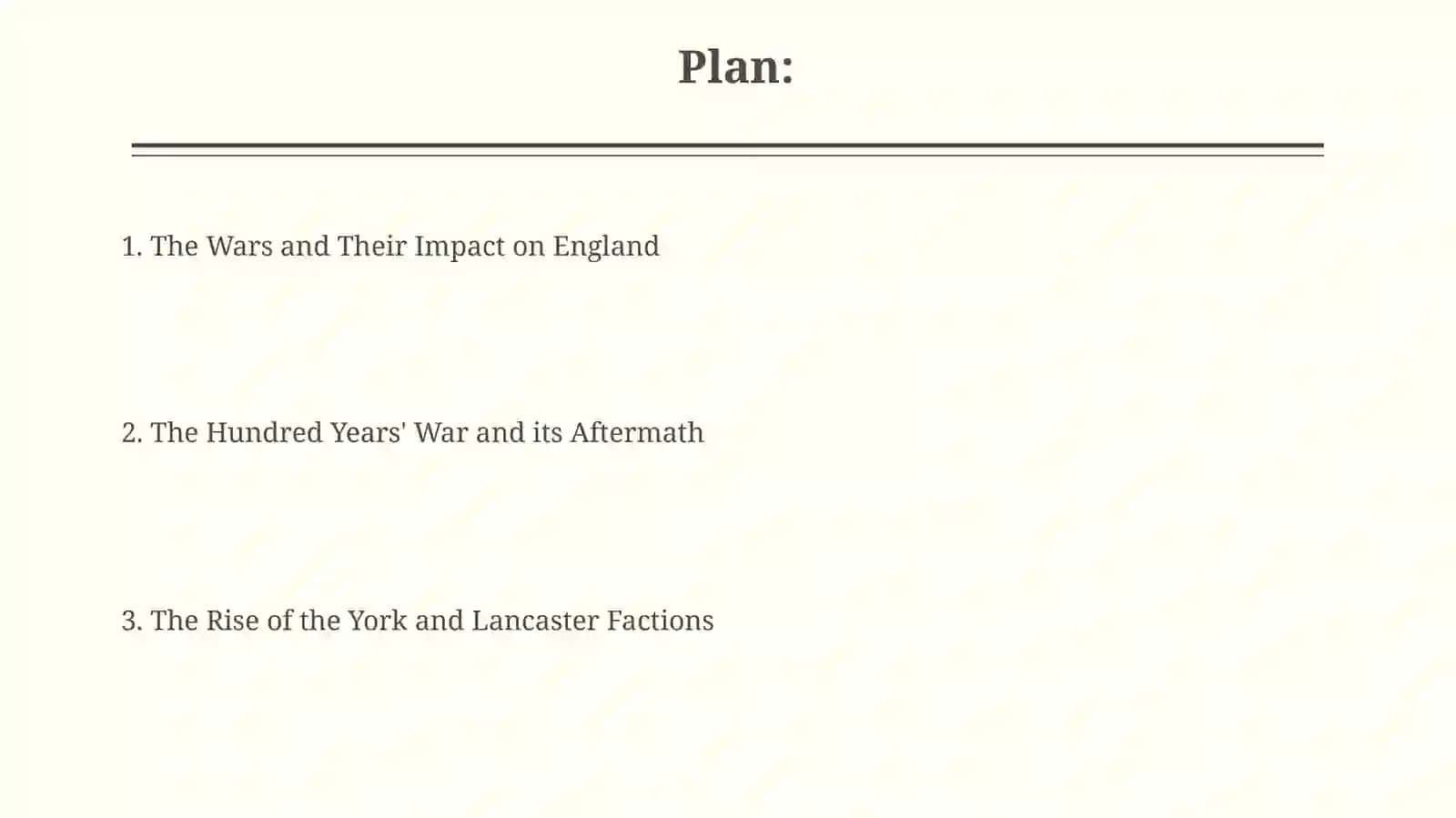 Britain in the late Middle Ages, War of the White and scarlet roses 2