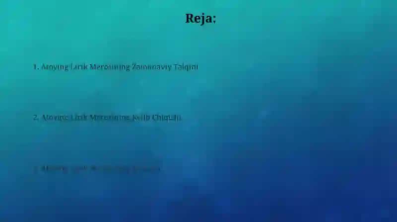 Atoyining lirik merosi 2