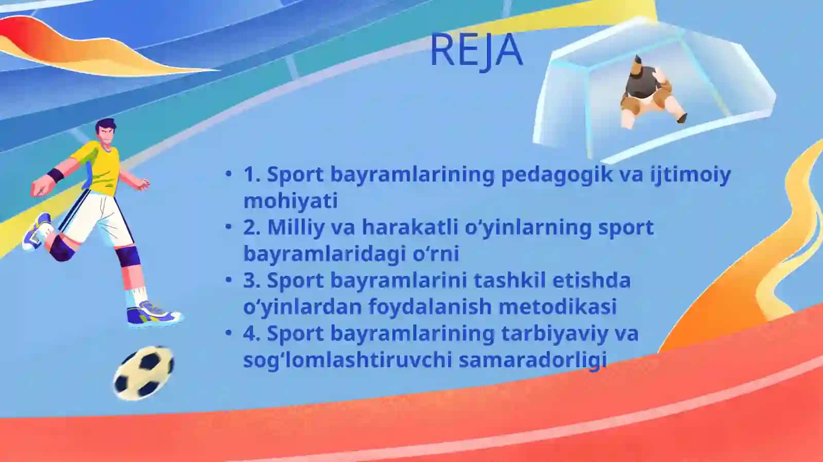 Sport bayramlarini o‘tkazishda milliy va harakatli o‘yinlardan foydalanish 2