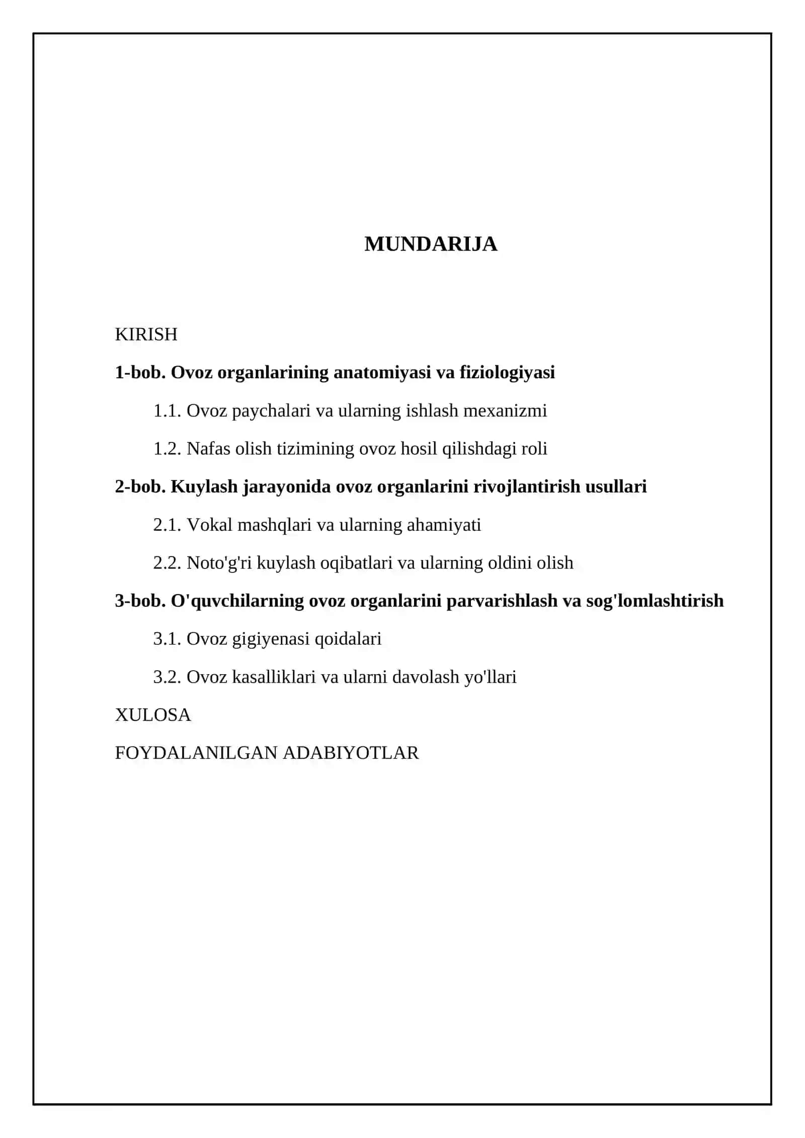 Kuylash vaqtida oquvchilarning ovoz organlarini rivojlantirish metodikasi 2