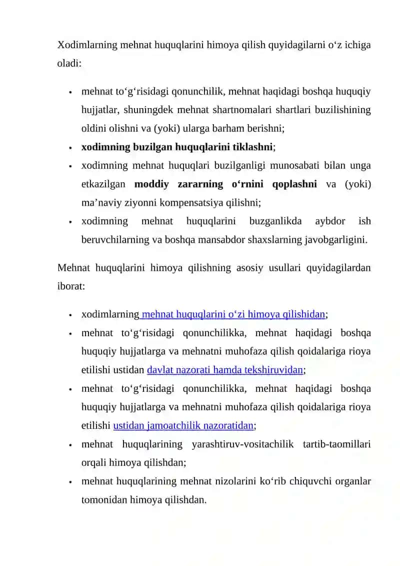 Xodimlarning Mehnat Huquqlarini Himoya Qilish Usullari 2