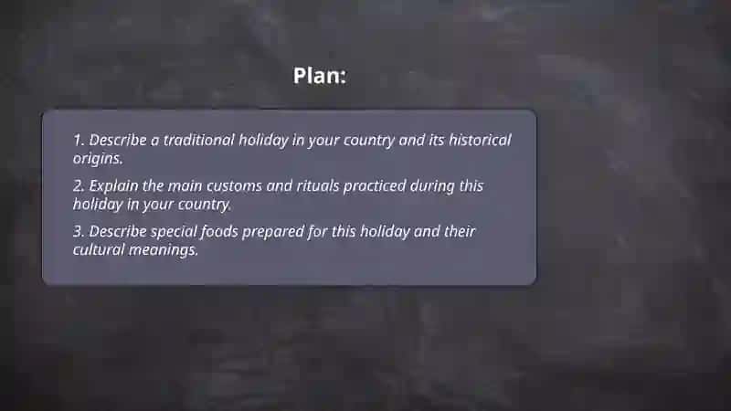A Tradition or Holiday in My Country 2