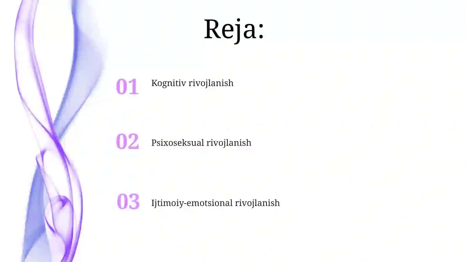 Inson psixikasining ontogenezdagi rivojlanishi 2