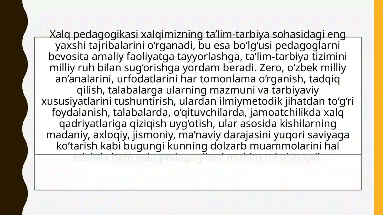 Oilada farzand tarbiyasiga oid xalq og‘zaki ijodidan foydalanish 2