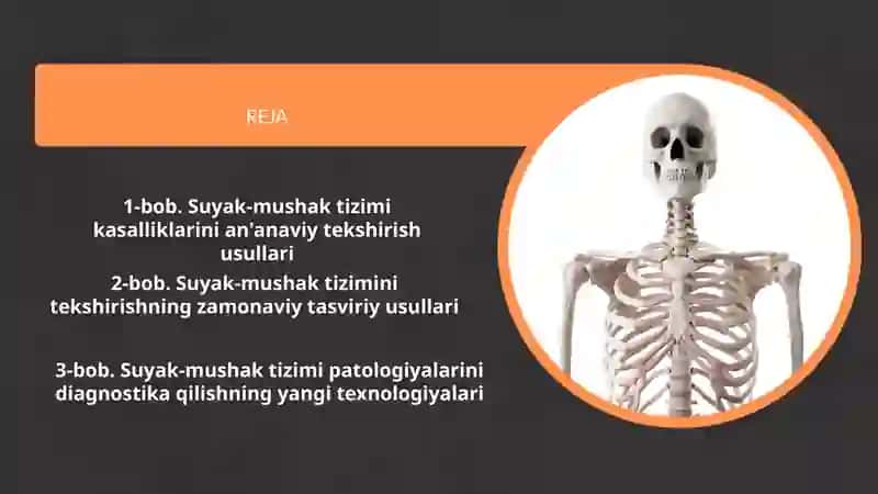 “Suyak mushak sistemasiga zamonaviy tekshirish usullari” 2