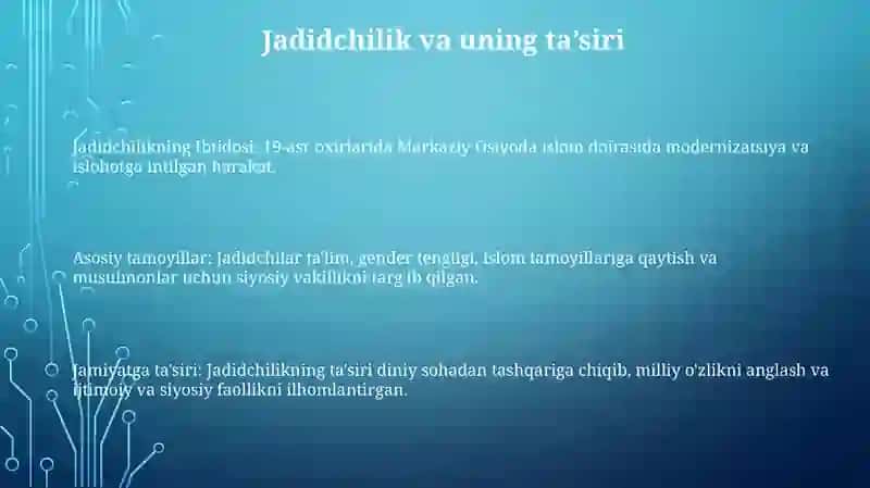 19 Asr Oxiri Va 20 Asr Boshlarida Markaziy Osiyoda IlgʻOr FalsafiyIjtimoiy-SiyosiyFikrlar 2