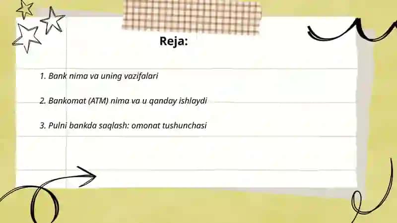 Banklar va bankamatlar haqida bolalarga dastlabki tushunchalar berish 2