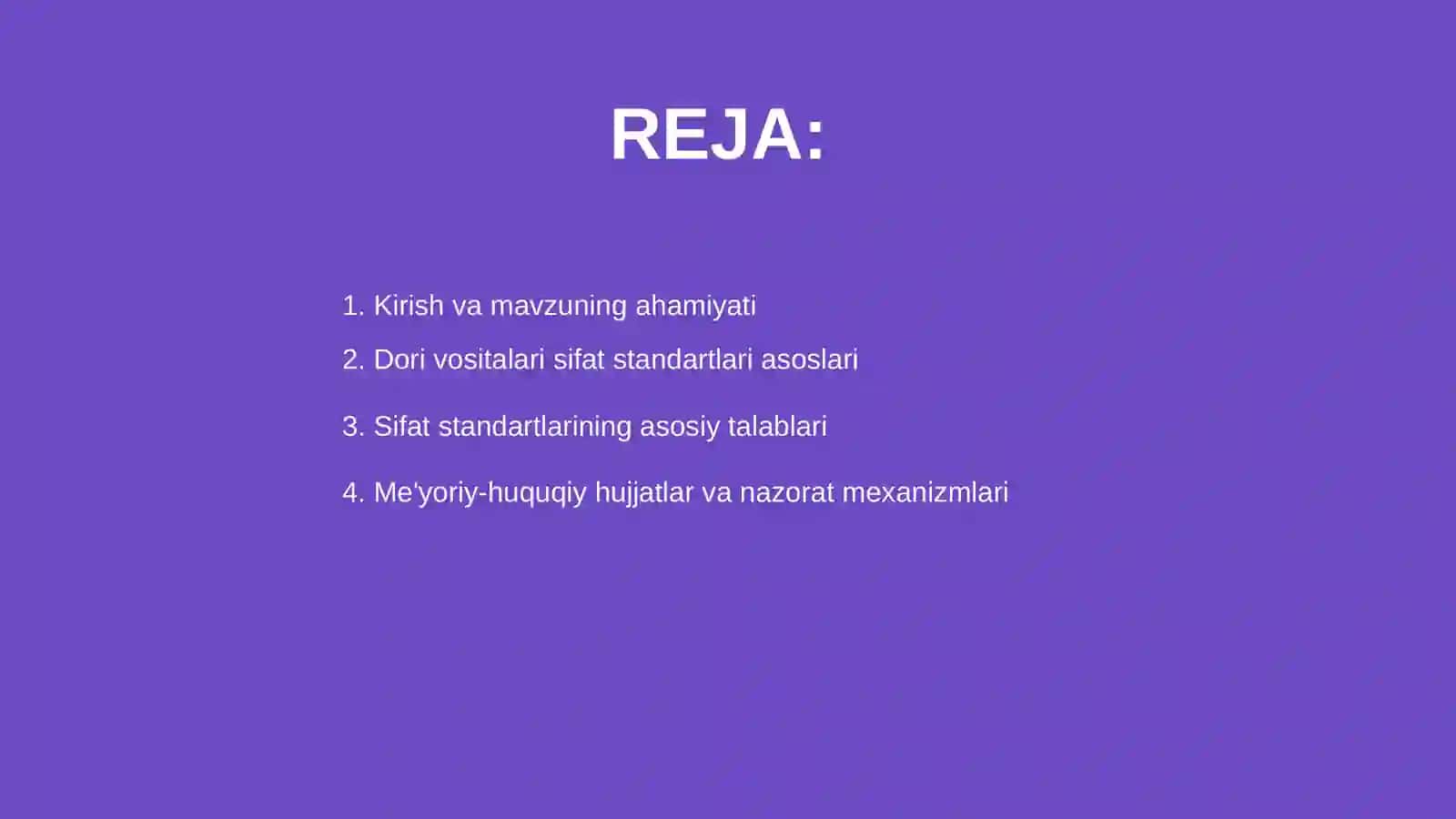 Dori vositalari sifat standartlarini tuzish talablari 2