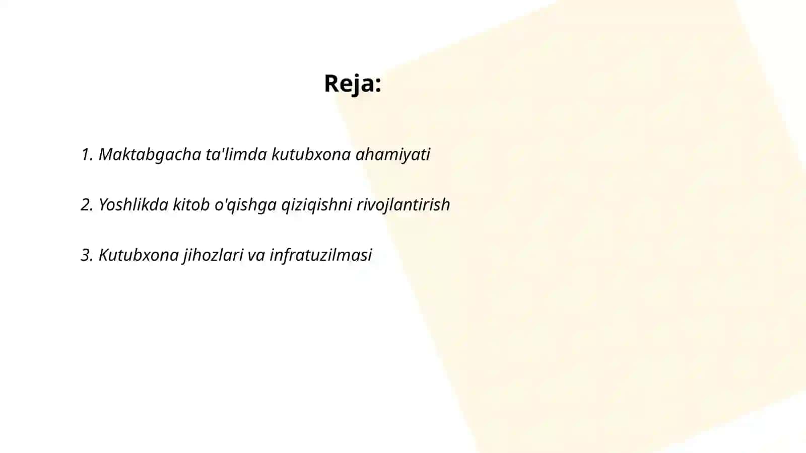 Maktabgacha ta'limda kutubxona ahamiyati 2