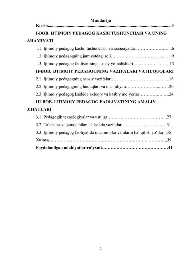 Ijtimoiy pedagogika tamoyillari 2