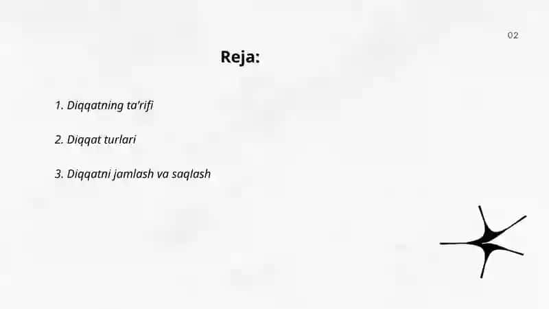 Diqqatning taʼrifi 2