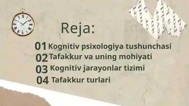 KOGNITIV PSIXOLOGIYA TUSHUNCHASI 2