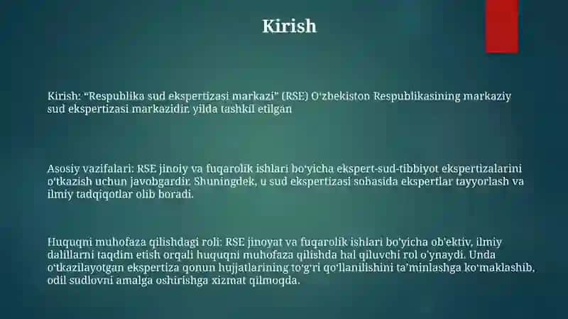 Respublika Sud Ekspertiza Markazi 2