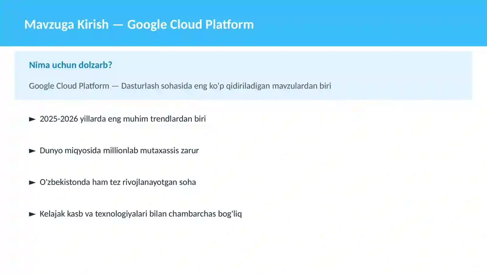 DASTURLASH | CLOUD VA DEVOPS 2
