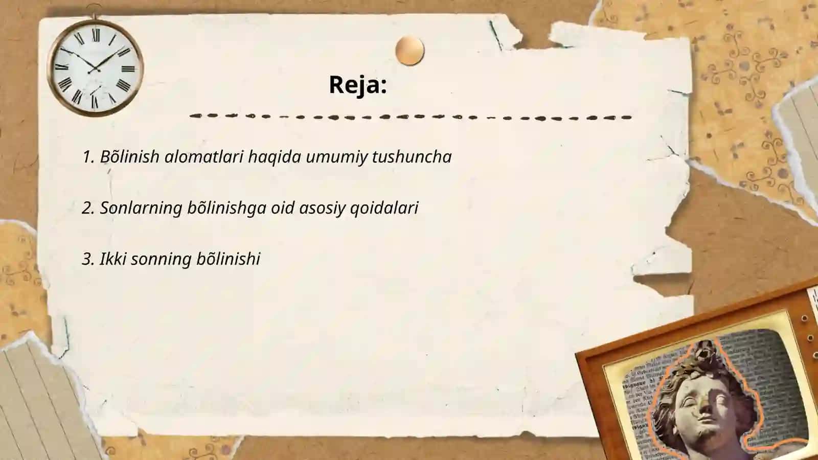Bõlinish alomatlari. Yevklid va Eratosfen hayoti va ijodi haqida ma'lumot 2