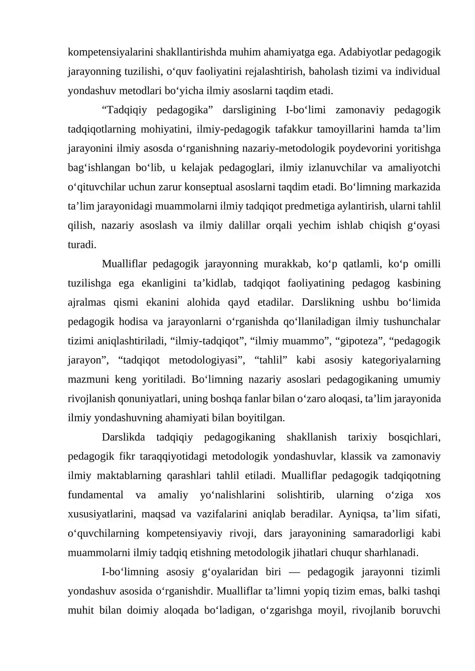 Tadqiqiy pedagogika va ta’lim amaliyoti 2