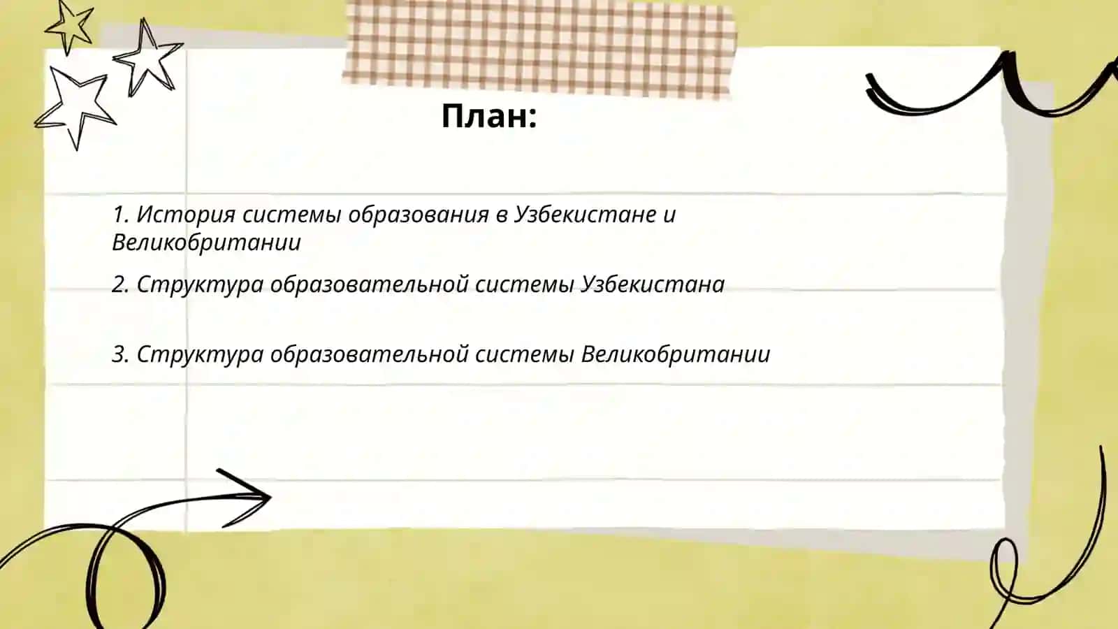 Сводные и разные аспекты системы образования Узбекистана и Великобритании 2