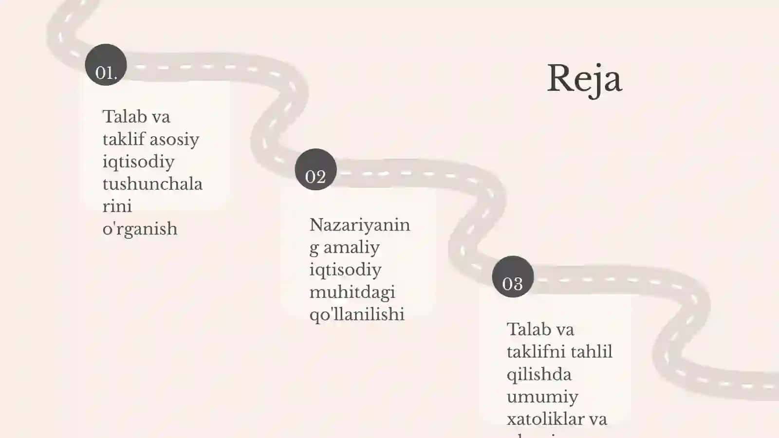 Talab va taklif nazariyasi 2