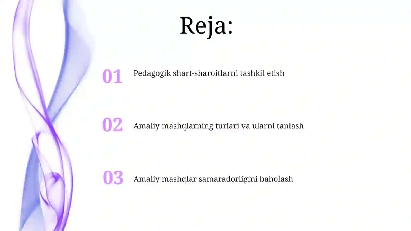 Amaliymashg‘ulotlarvaularnitashkiletishningpedagogiksharaoitlari 2
