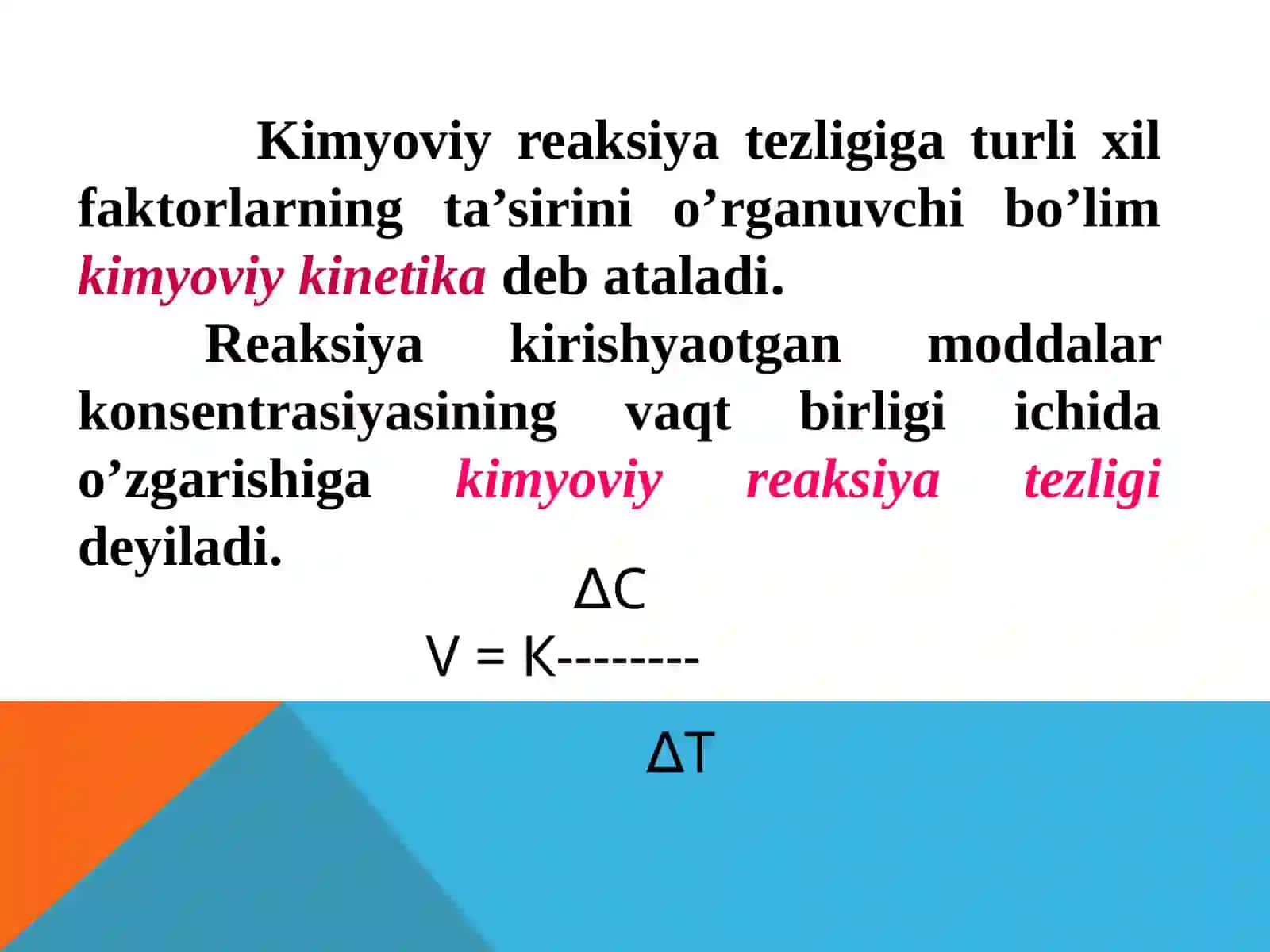 KIMYOVIY KINETIKA VA KIMYOVIY MUVOZANAT 2