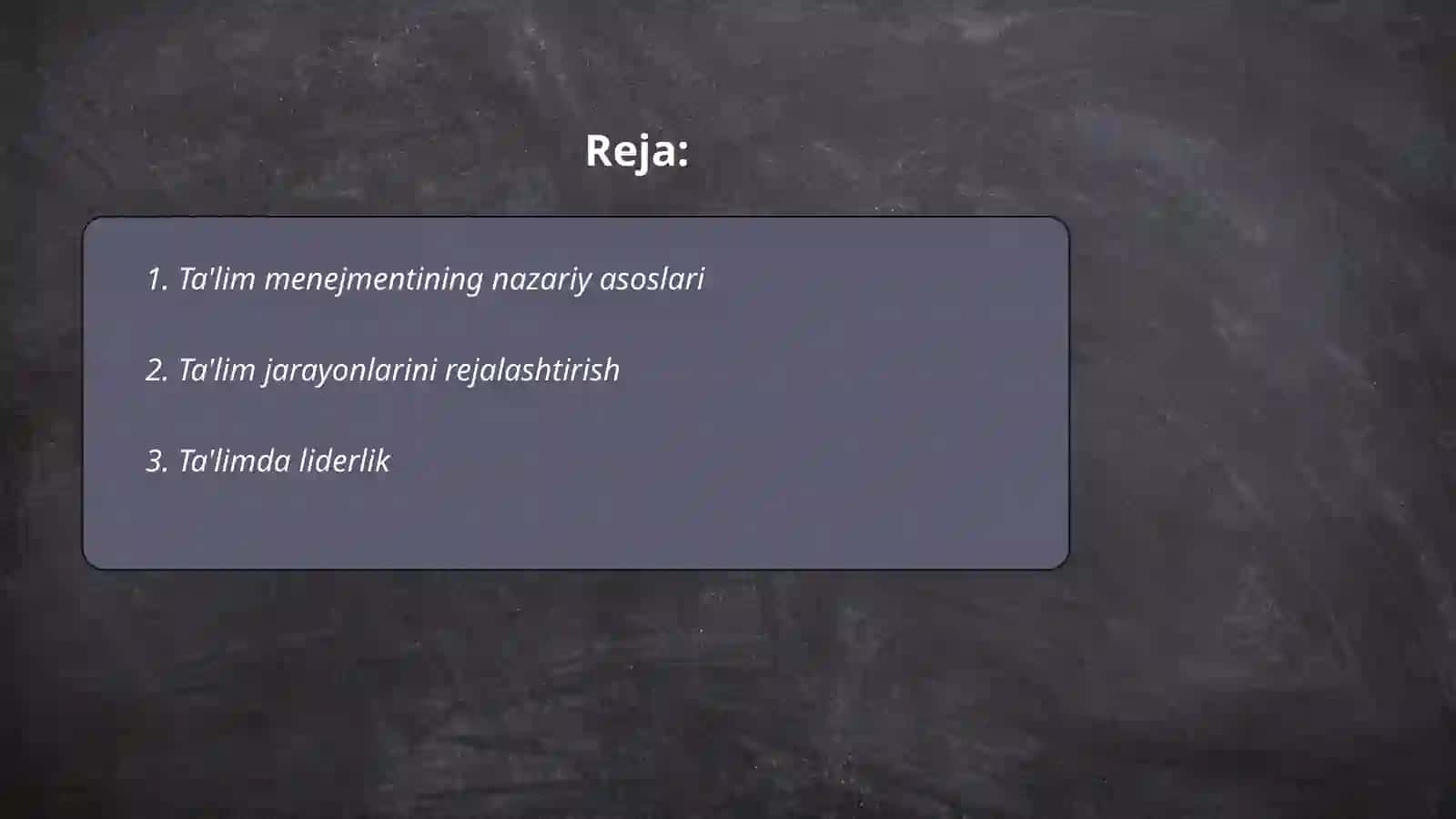 Ta'lim Menejmenti Asoslari 2