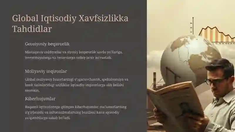 Jahon Xo'jaligida Iqtisodiy Xavfsizlik Muammolari 2