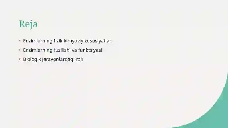 Fermentning fizik-kimyoviy xossalarini oʻrganish 2