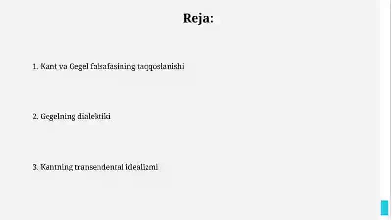 Kantning transendantal idealizmi 2