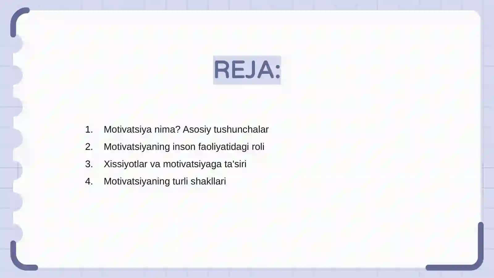 Motiv motivasiya va xissiyotning namoyon boʻlishi 2
