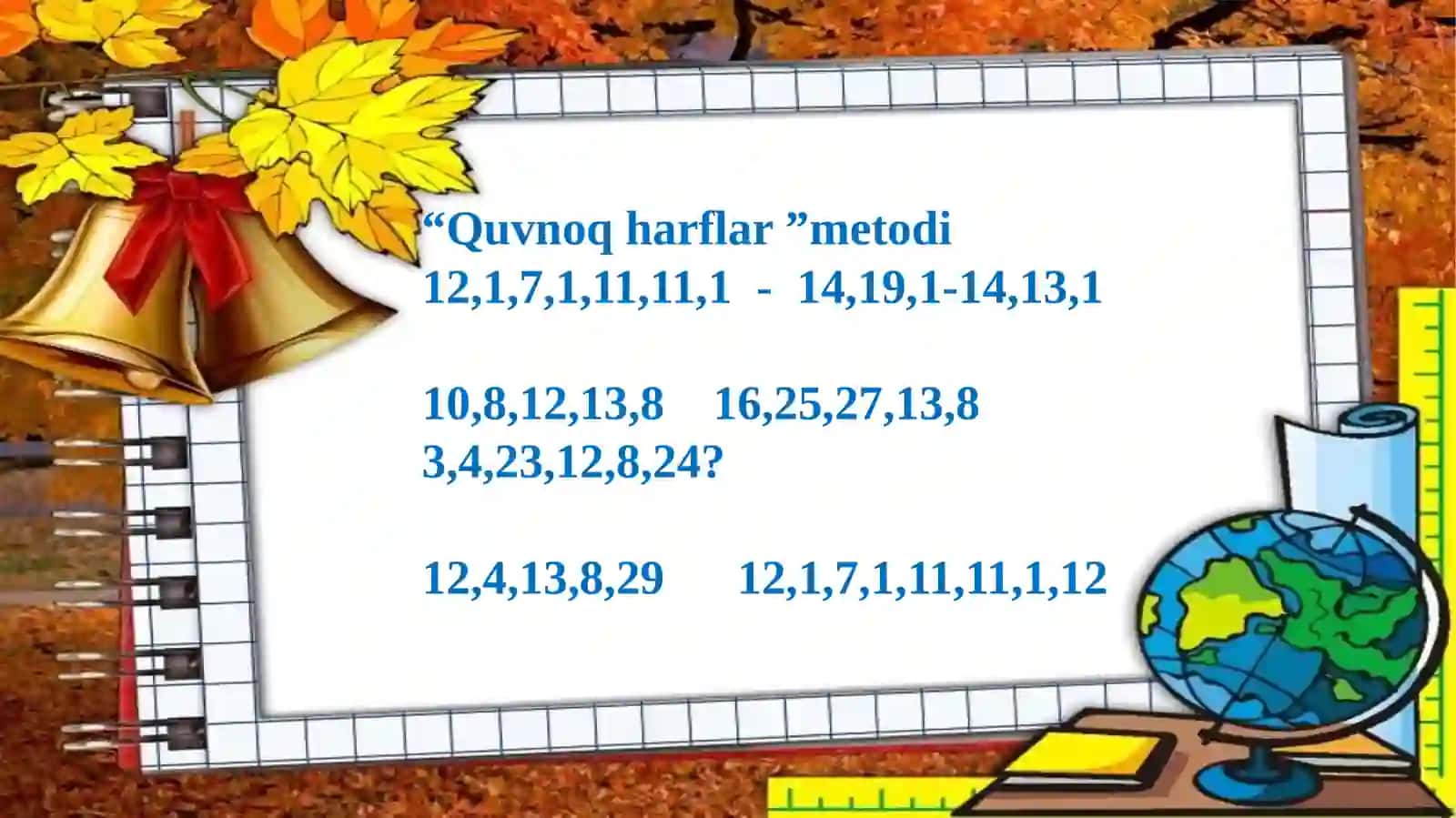 2-sinf ona tili va o`qish savodxonligi fanidan”Mustahkamlash” mavzusida taqdimoti 2