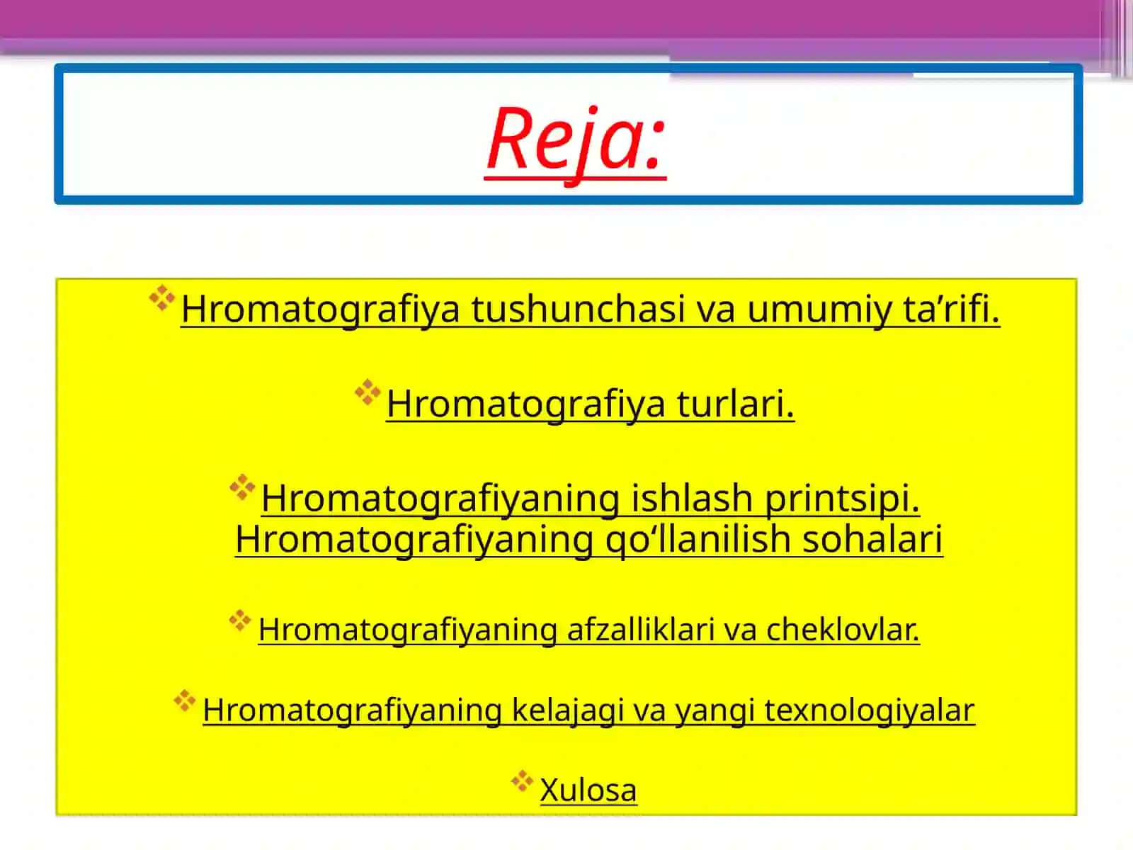 Tibbiy kimyo fanidan hromatografiya 2