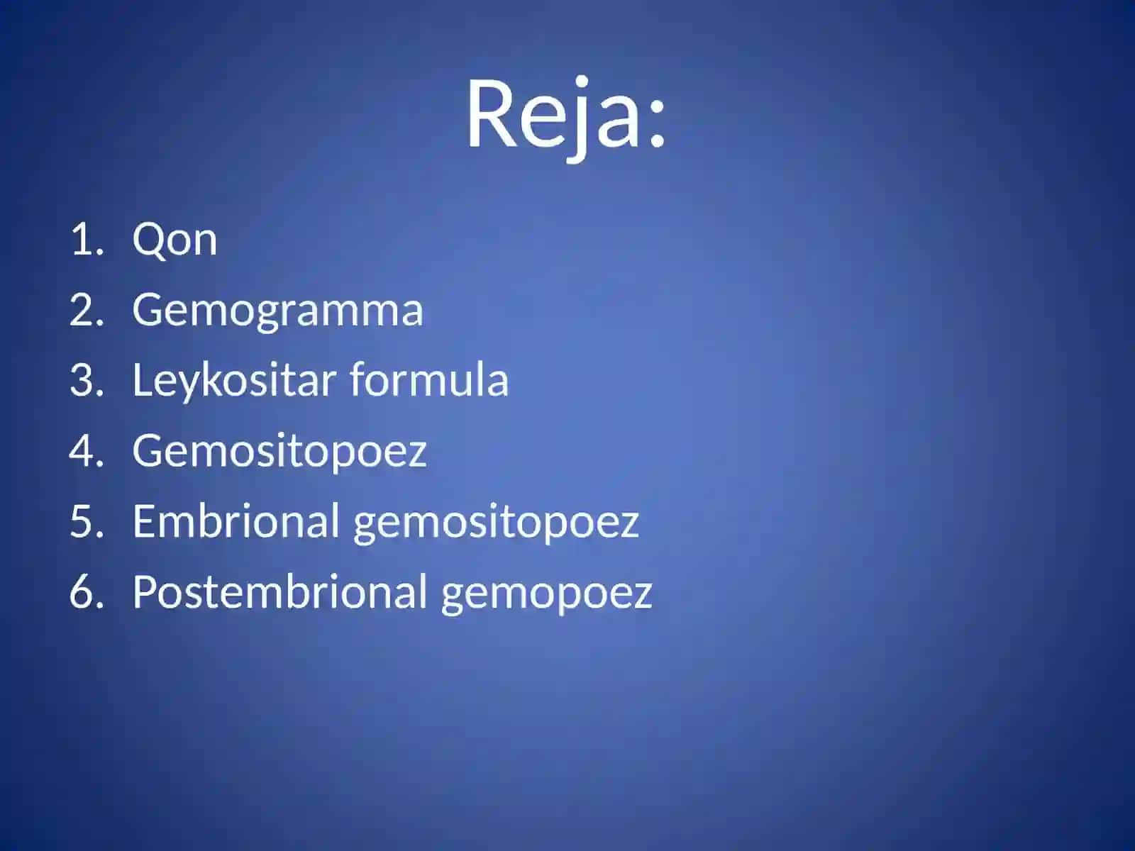 Gemositopoez.Gemositopoezni neyro-gumolar boshqarilishi 2