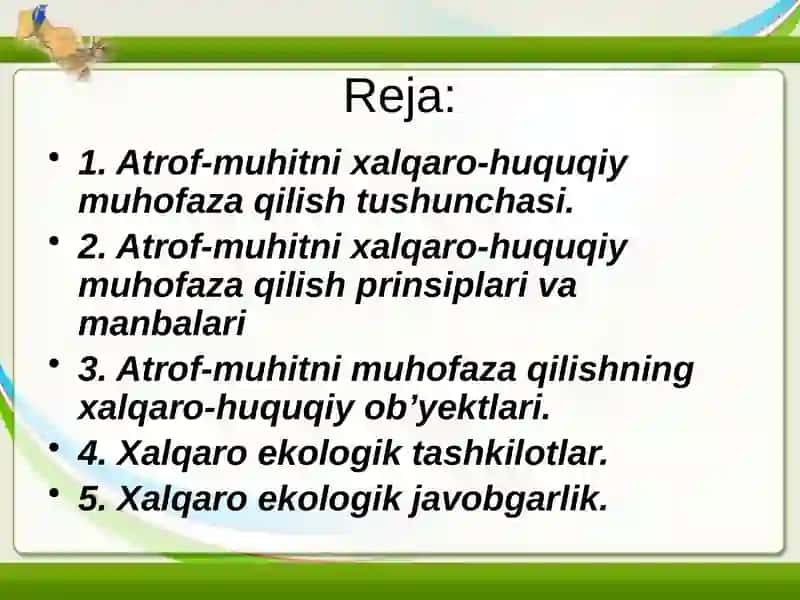 Atrof-muhitni xalqaro-huquqiy muhofaza qilish tushunchasi 2